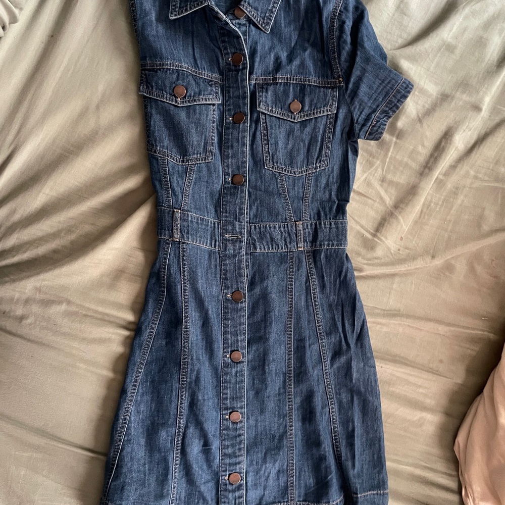 Denim dress